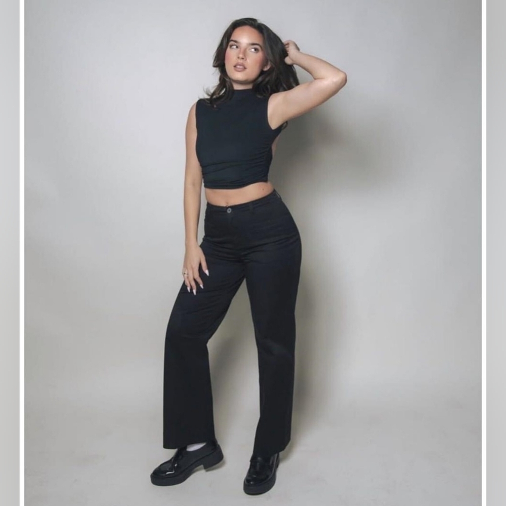 Eladay Wide Straight Leg Pants